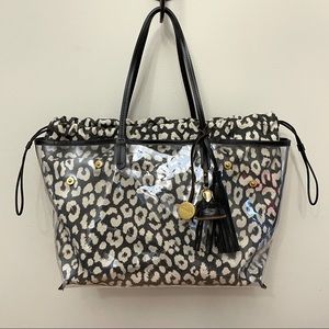 furla leather tote bolsa